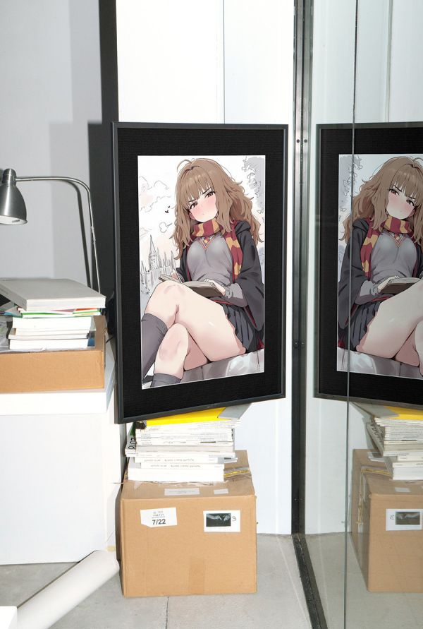 【海外代購】千鳥社 《妙麗單人》 妙麗哈利波特葛萊分多霍格華茲魔法午睡毯地毯裝飾畫 午睡毯 地毯