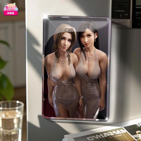 【海外代購】阿喵畫社 女明星 蒂法與愛麗絲裝飾畫 