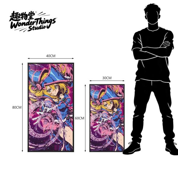 【海外代購】趣物堂 《星陣下的魔導少女》遊戲王晶瓷畫背景裝飾畫 