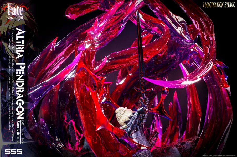 【預定】Imagination YY Fate_saber 亞瑟王 黑呆 