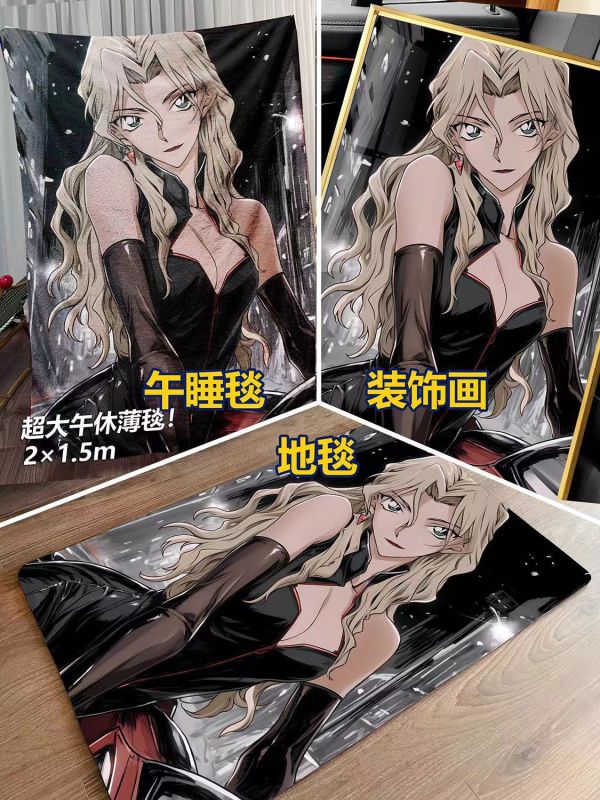 【海外代購】千鳥社 貝爾摩德 第二彈 午睡毯地毯裝飾畫 