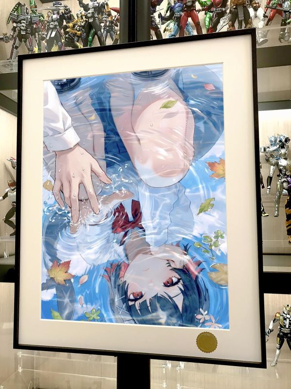 【海外代購】星空 《鯊魚妹倒影》艾蓮喬絕區零Ellen Joe朱鳶簡杜星見雅裝飾畫 