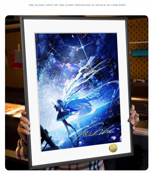 【海外代購】皇呱 《未來歌姬》初音未來裝飾畫 