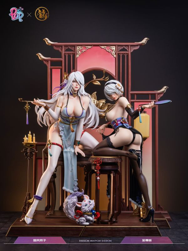 〖海外現貨〗龍工作室 國風雙子 2B A2 屏風至尊版 