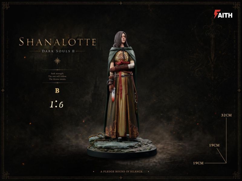 【預定】Faith 1/6亂鬥系列／魂-N006【私人訂製款】綠袍妹－夏娜洛特 艾爾登法環 