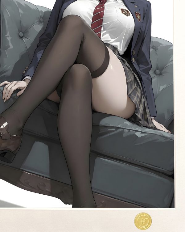 【海外代購】H2工作室《制服不知火舞》街頭霸王拳皇餓狼傳說裝飾畫 