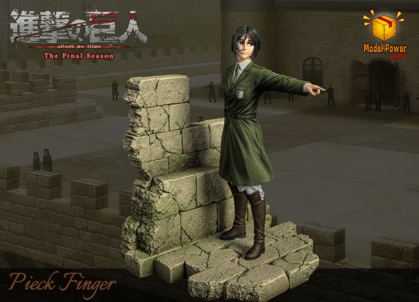 【已截單/代購洽客服】Model Power 私定係列 進擊的巨人第5彈 對峙名場面 艾倫耶格爾&皮克芬格爾 