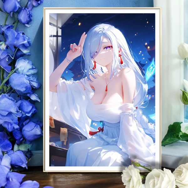 【海外代購】阿喵畫社 煙雨 申鶴 