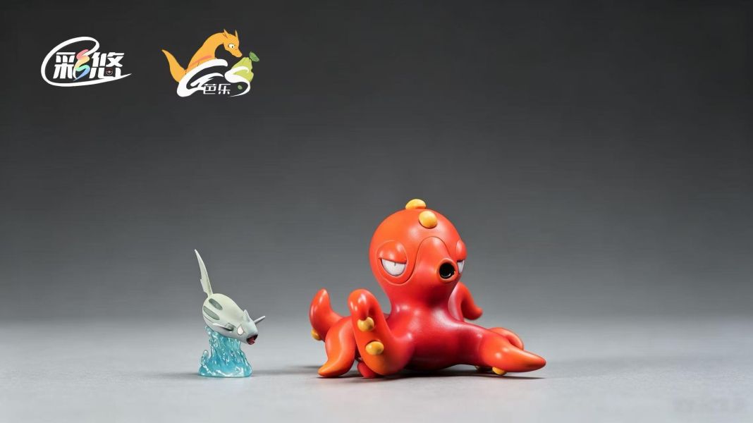 【預定】芭樂 彩悠 聯名第二彈 鐵砲魚章魚桶進化組 