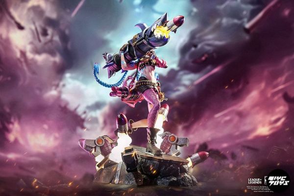 【預定】purearts《英雄聯盟》金克絲&蔚1/6雕像 