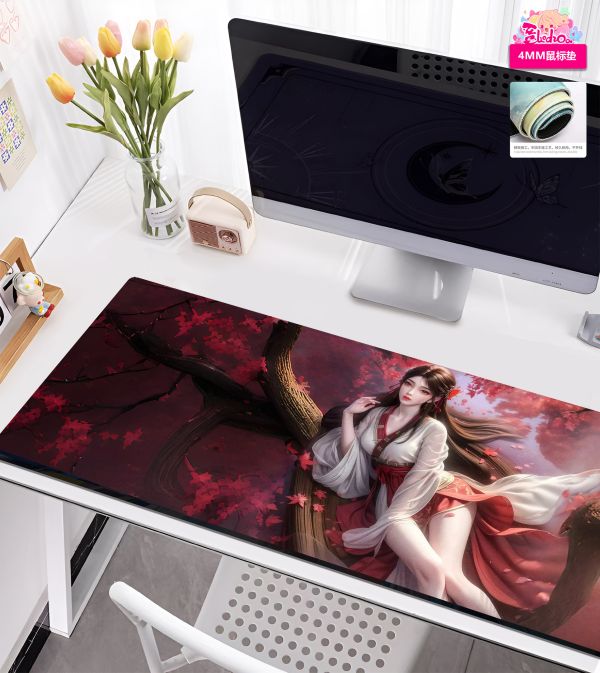 【海外代購】阿喵畫社 完美世界 楓知秋 火靈兒 8k超清裝飾畫 