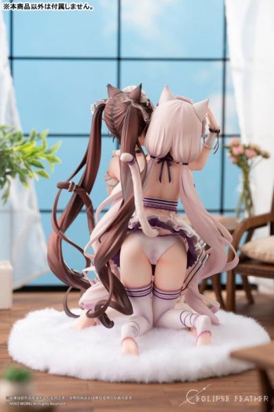 【R18PVC-預定】Eclipse Feather 貓娘樂園 巧克力&香草 午後的甜蜜嬉戲Ver 1/6 豪華版 