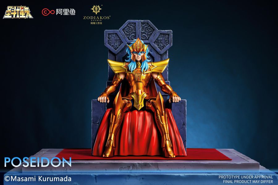 【預定】Zodiakos 鑄刻 海皇波塞東 正版 