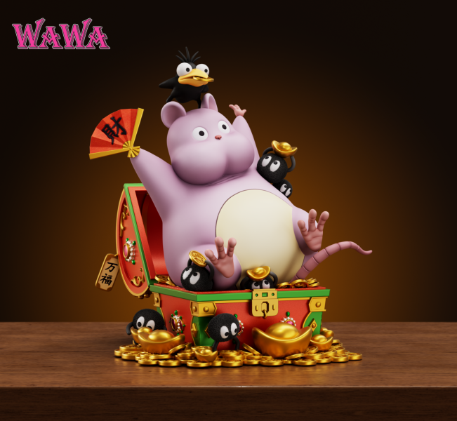 【預定】wawa 招財系列-招財坊寶寶 