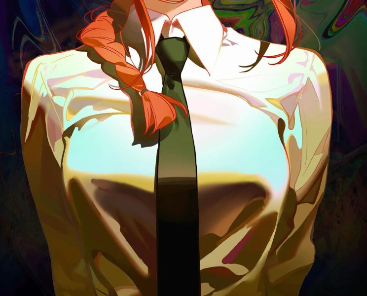 【海外代購】H2工作室 《支配惡魔》電鋸人瑪奇瑪裝飾畫 