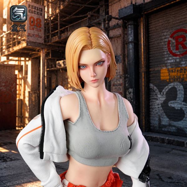 【預定】盒氣 BoxQi 1/6 未來戰士小18 鉑金矽膠可動兵人 HQ03 