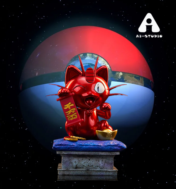 【預定】Ai 寶可夢 招財喵喵 