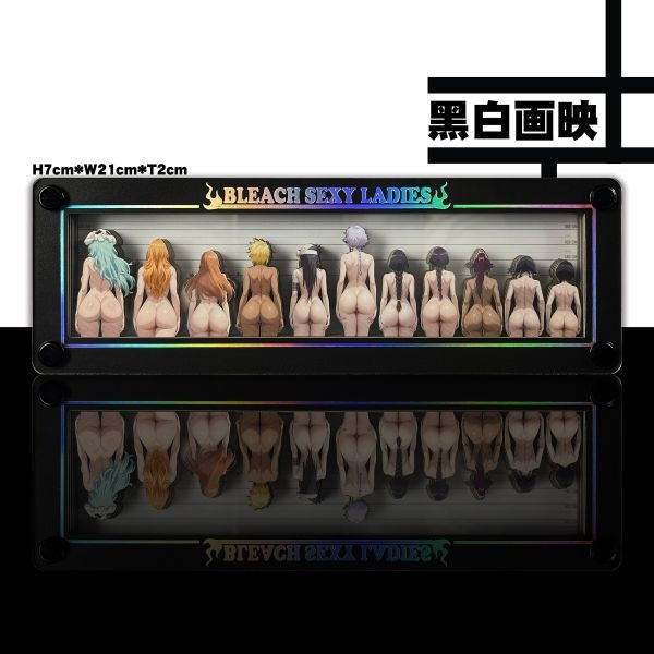 【海外代購】黑白畫映 B&W Bleach Sexy Ladies 桌面裝飾卡磚 