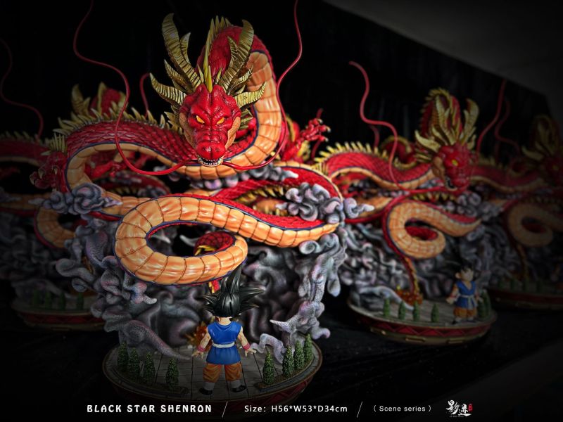 【海外代購】影跡 Max場景系列014 GT黑星紅龍 小悟空 