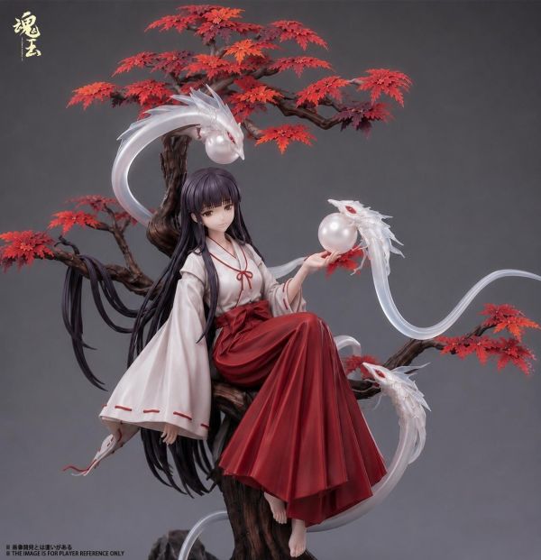 【預定】魂玉 日本漫畫家高橋留美子經典作品《犬夜叉》中的人氣角色 棲於靈樹的巫女·桔梗 桔梗 3.0 1/7 比例塗裝完成品 