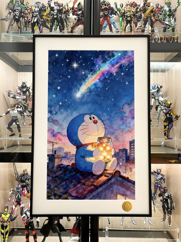 【海外代購】星空 《流星哆啦A夢》哆啦A夢Doraemon機器貓小叮噹動畫裝飾畫 