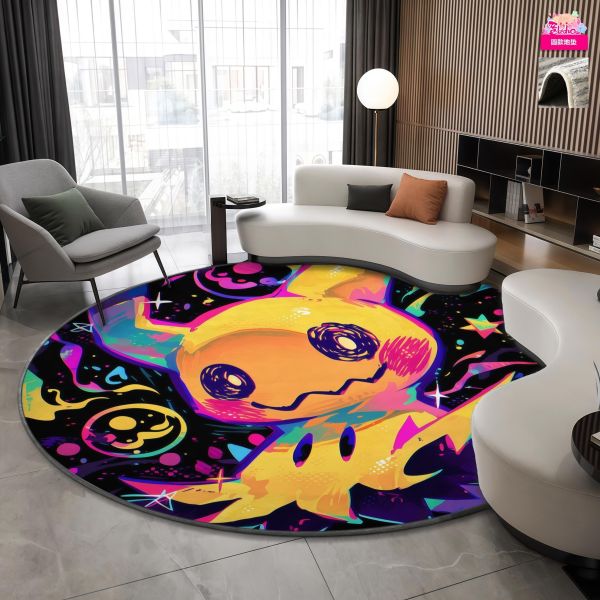 【海外代購】阿喵畫社 寶可夢 幻彩 謎擬丘 大豎新品8k主題高清裝飾畫 發光滑鼠墊 牆面掛毯 床頭地墊 客廳地墊 冰箱貼 