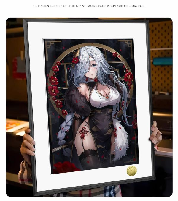 【海外代購】皇呱 《豐腴小姨媽》原神璃月申鶴裝飾畫 午睡毯 地毯 