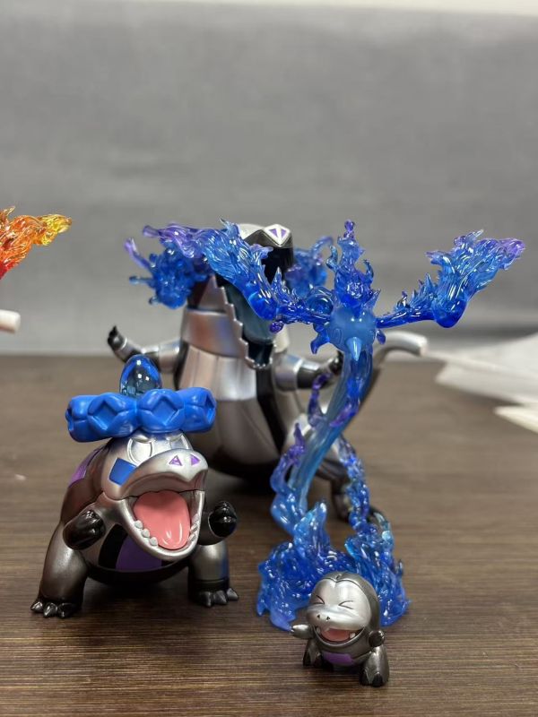 【預定】摸魚 骨紋巨聲鱷進化組(禦三家系列火系第二彈)