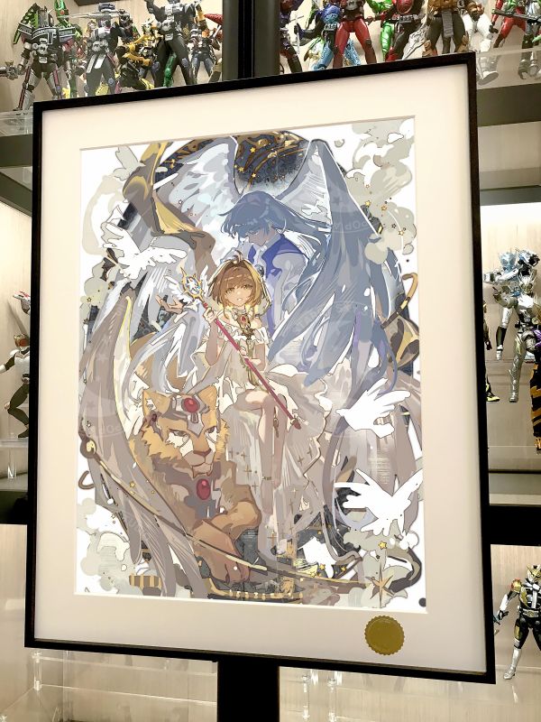 【海外代購】星空 《木之本櫻》百變小櫻魔卡少女櫻庫洛牌裝飾畫 