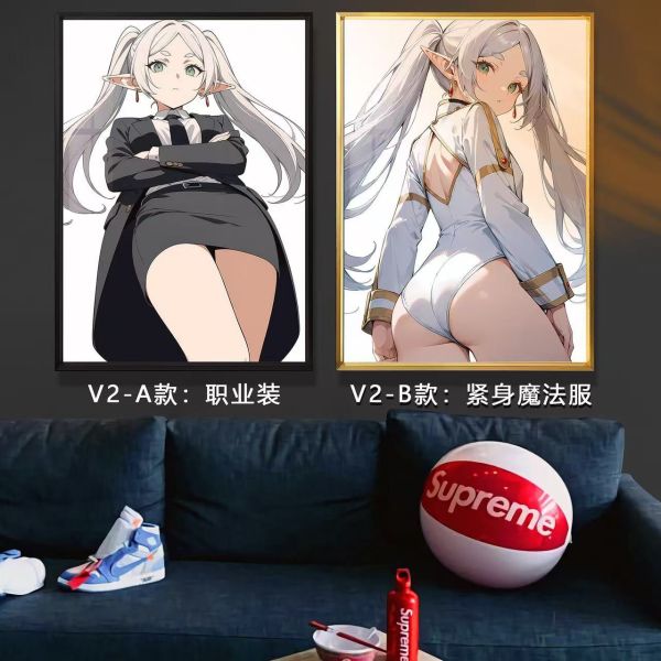 【海外代購】千鳥社 《芙莉蓮 單人 第二彈》 葬送的芙莉蓮Frieren魔法袍二次元裝飾畫 