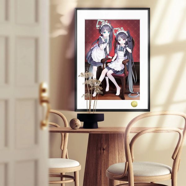 【海外代購】皇呱《女僕天童愛麗絲》蔚藍檔案KEY同人周邊裝飾畫 午睡毯 地毯 