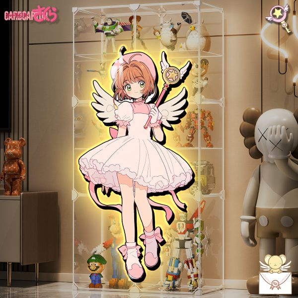 【海外代購】阿喵畫社 魔卡少女櫻 1比1復刻臥室玄關超長燈帶畫 