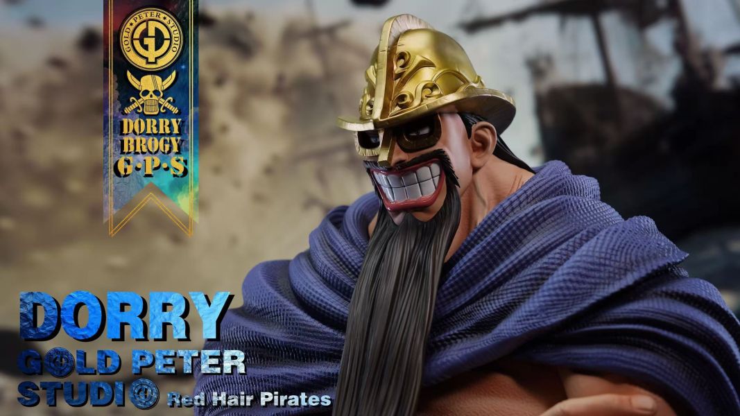 【預定】GP GOLD PETER 四皇紅髮海賊團 青鬼東利 紅鬼布洛基（紅團第七款&第八款） 