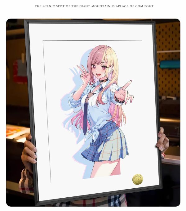 【海外代購】皇呱 《甜妹喜多川海夢》裝飾畫 戀上換裝娃娃 