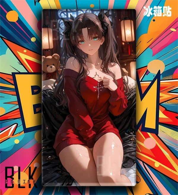 【海外代購】巴洛克 《紅衣遠阪凜》Fate/stay night裝飾畫冰箱貼 