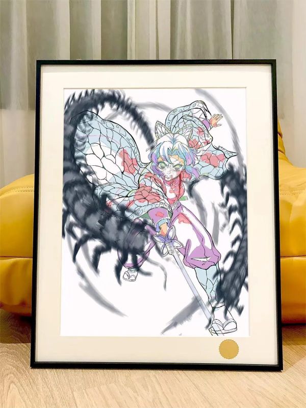 【海外代購】星空 《百蟲蛇腹》鬼滅之刃無限城篇裝飾畫 