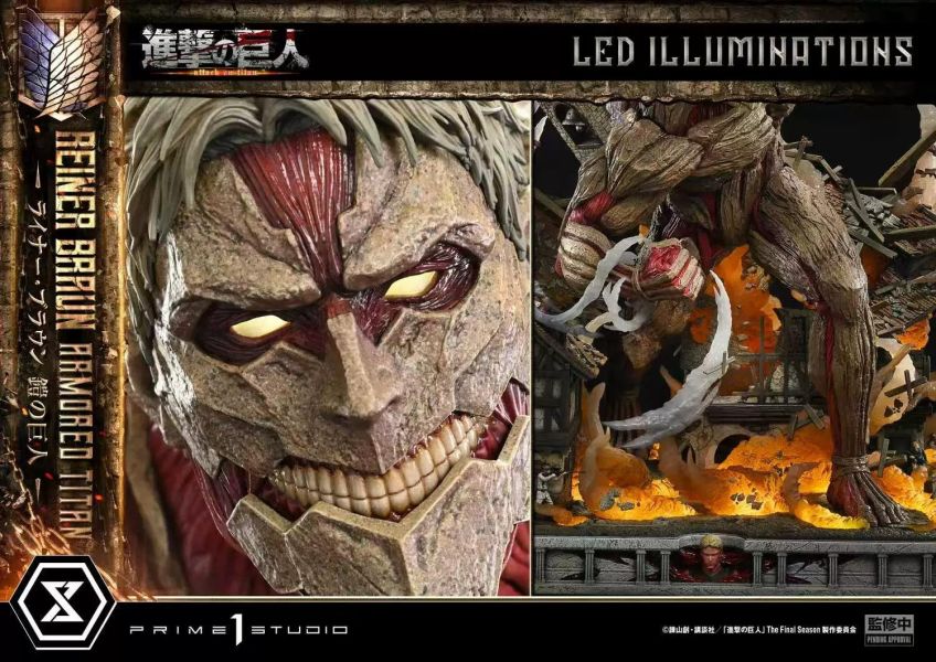 【預定】Prime 1 P1S 進擊的巨人 鎧之巨人萊納 UDMAOT-03/UDMAOT-03S 
