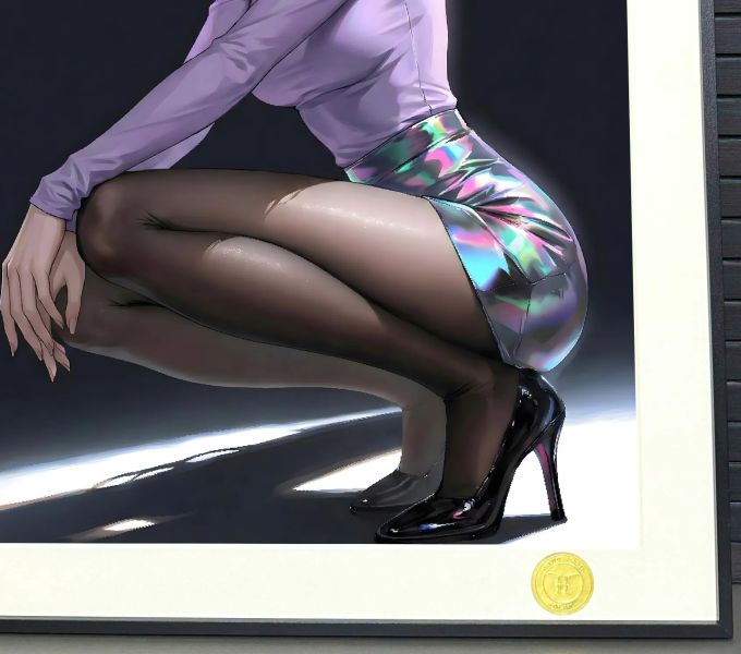 【海外代購】H2 《時尚蕾塞》鏈鋸人蕾塞波姆炸彈惡魔裝飾畫 