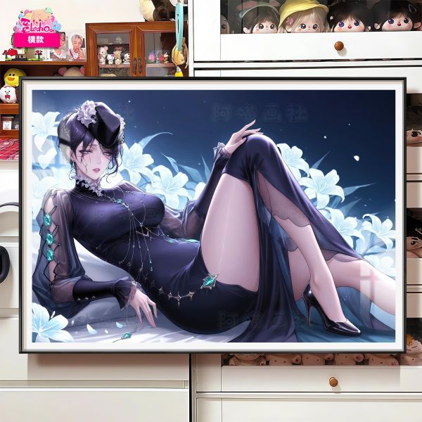 【海外代購】阿喵畫社 無期迷途 耶萊娜 新品8k主題超清裝飾畫 