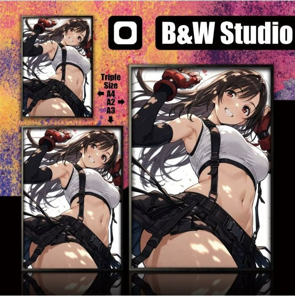 【海外代購】黑白畫映B&W Studio 俯視 蒂法洛克哈特 冰箱貼&合金裝飾畫 