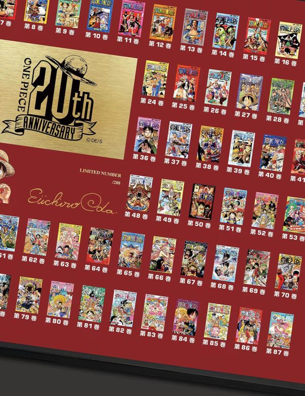 【海外代購】千鳥社 海賊王 87卷漫畫封面 魯夫草帽圖 裝飾畫 