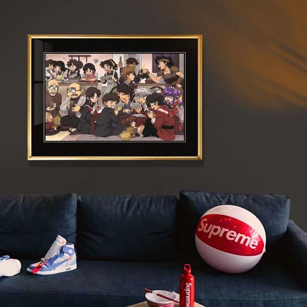 【海外代購】千鳥社 新一和朋友們 名偵探柯南 基德 裝飾畫 