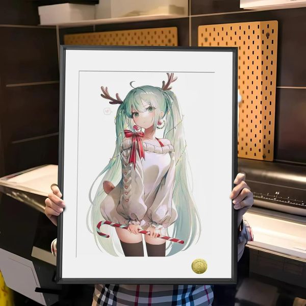 【海外代購】皇呱 《小鹿初音》初音未來裝飾畫 午睡毯 地毯 