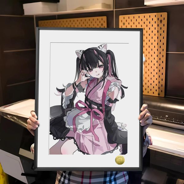 【海外代購】皇呱 《女僕駒澤乃依》 超時空輝夜姬！女僕駒澤乃依男娘男僕同人周邊裝飾畫 