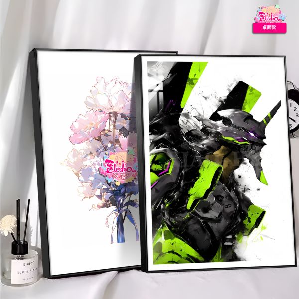 【海外代購】阿喵畫社 墨染 初號機 福音戰士8k超清裝飾畫 