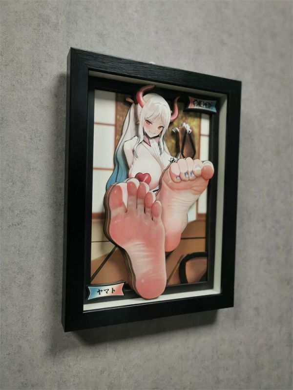 【海外代購】【33CM】泥棒貓 大和 迷你 可月兌 立體畫01 