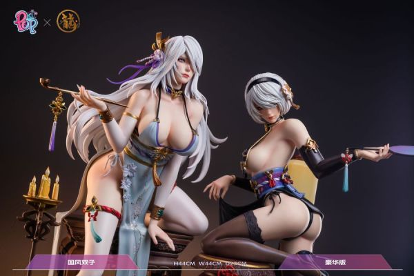 〖海外現貨〗龍工作室 國風雙子 2B A2 屏風至尊版 