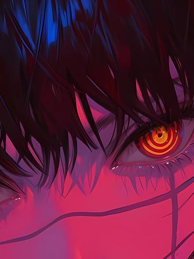 【海外代購】巴洛克《炫彩三鷹》電鋸人瑪奇瑪帕瓦蕾塞鏈鋸人電次早川秋動漫裝飾畫冰箱貼 