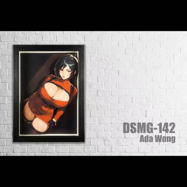 【R18-海外代購】黑白畫映 B&W Ada Wong 艾達王 立體裝飾畫 DSMG-142/DSMGSlim-142 
