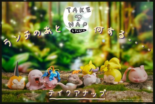 【預定】Take A Nap 數碼寶貝第一代幼年期8隻套組 迪哥獸 